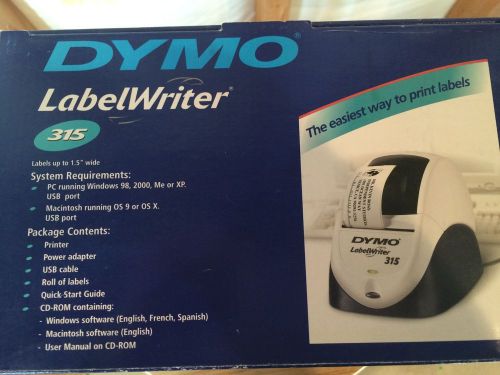 Dymo Labelmaker 315, brand new
