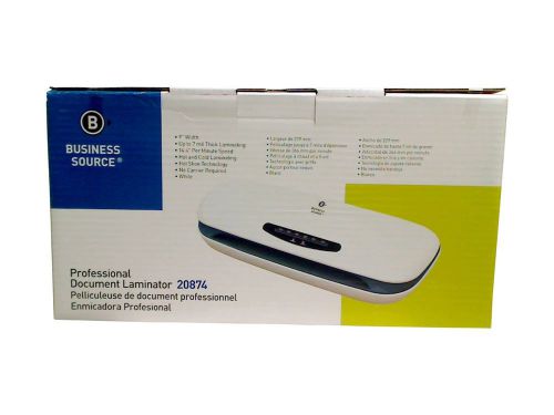 Business source 20874 professional document laminator for sale