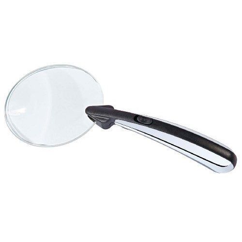 Wedo Round Illumination Magnifier 2x Main Magnification 4x Window Magnification