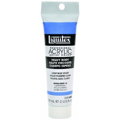 Liquitex professional heavy body acrylic paint 59 ml tube, light blue violet for sale