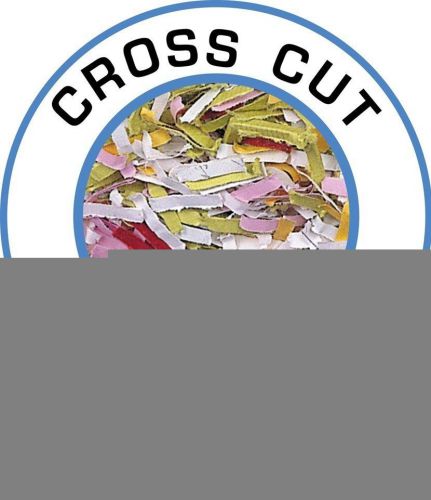 Shredder cross-cut with waste bin aurora as610c 6 sheet protect identity for sale