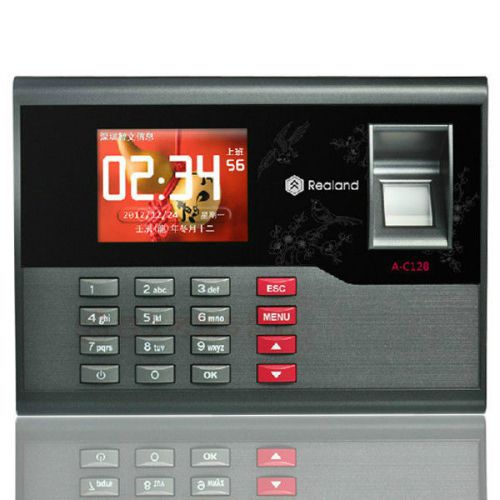 Fingerprint Attendance Time Clock For Tracking Employee Time With A Finger