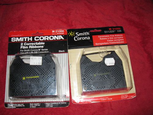 3 Pk Smith Corona H 21000 Correctable Film Black Typewriter Supplies 63446 NEW