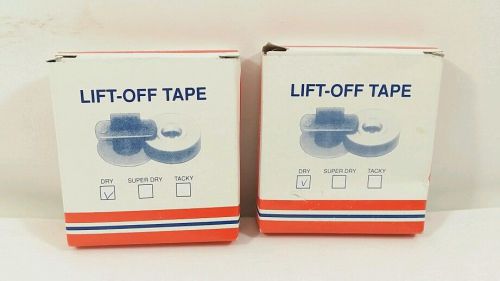 Set of 2 Lift-Off Tape