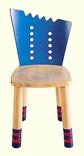 Haba Toys USA 2841 Scribbelino Chair Blue Back