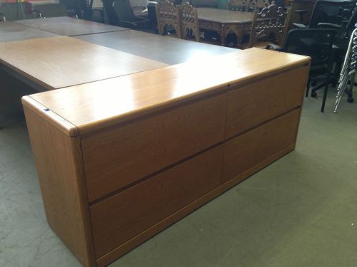 ***4 drawer lateral size credenza by steelcase office furn 72&#034;l w/lock&amp;key*** for sale