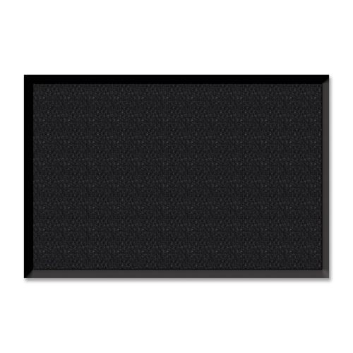 Genuine joe 02404 4-ft. x 6-ft. wiper/scraper mat, charcoal black for sale