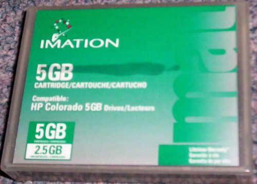Imation 5 GB Data Tape Cartridge for HP Colorado 5 GB Drives-NR