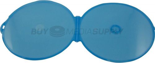 5mm Blue Color Clamshell CD/DVD Case - 190 Pack