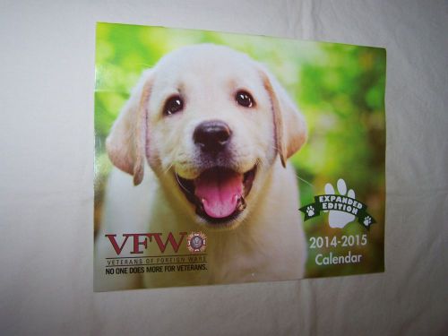 Veterans of Foreign Wars 2015 Wall Calendar; Free Shipping
