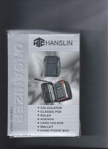 Lot of 3 hanslin 7 in 1 organizer/planner brand new in box for sale