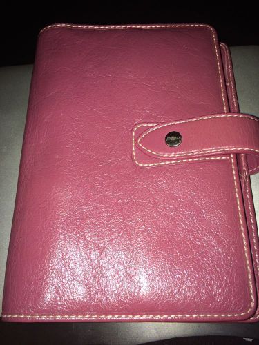 Filofax Personal Vintage Pink Malden-RARE