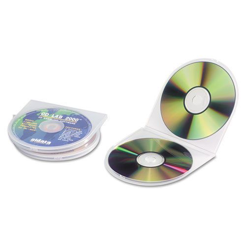 400 Innovera CD/DVD Shell Cases, Clear - IVR87925
