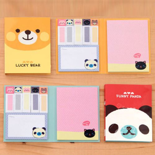 Animals Sticker Post-It Bookmark Point It Memo Flags Sticky Notes Notepads