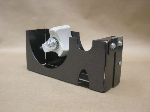 Commercial grade heavy duty tape dispenser. black. 2&#034; wide 3&#034; core for sale