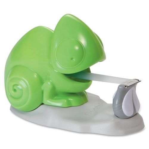 Scotch chameleon-shaped tape dispenser - 1&#034; core - plastic - assorted for sale