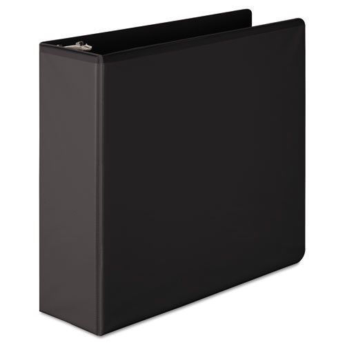 Basic d-ring vinyl view binder, 3&#034; capacity, black for sale