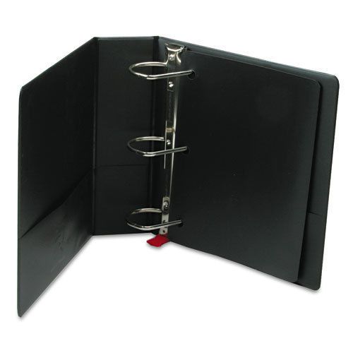 Easy open locking slant-d ring binder, 3&#034;, black for sale