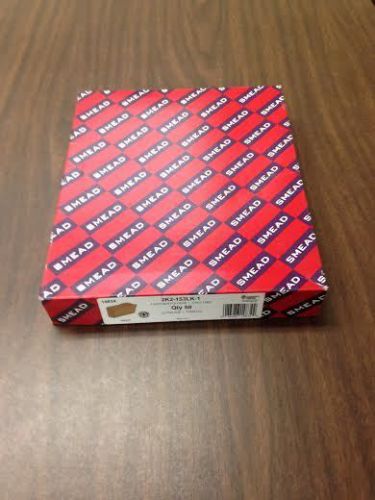 2 Boxes Smead Smd-14834 Kraft Fastener Folder - Letter 8.5&#034; X 11&#034; 1/3 Tab Cut