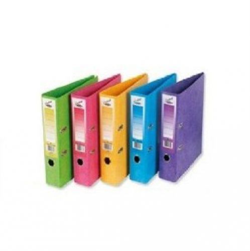 A4 Lever Arch File - Coloured (Pink, Purple, Green)