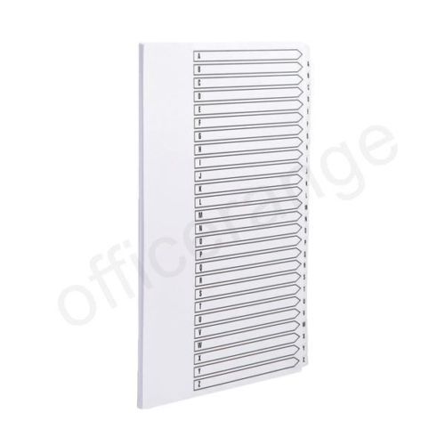 Concord a4 a-z 26 part divider/index - white for sale