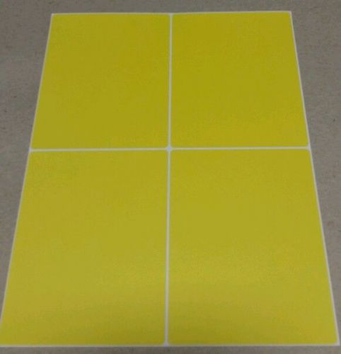 (2000) Yellow shipping labels 500 sheets