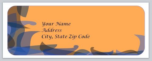 30 Abstract Personalized Return Address Labels Buy 3 get 1 free (bo77)
