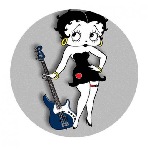New Betty Boop Round Mouse Pad 002