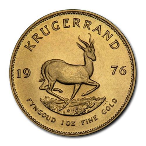 Krugerrand Gold Coin Round Mousepad Free Shipping