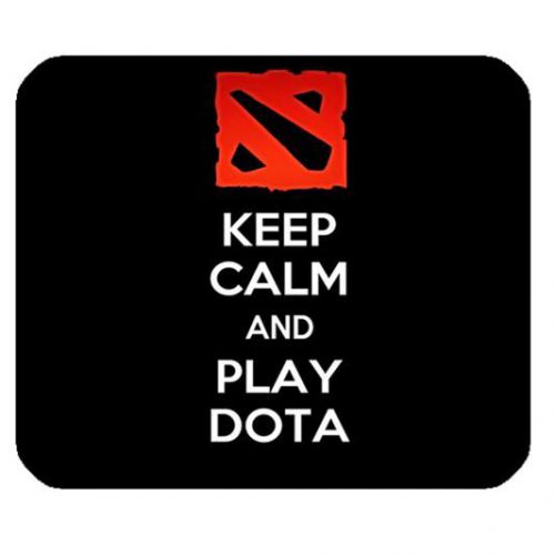 New Durable Keep Calm Play Dota 2 Mouse Pad Mice Mat for Gaming / Office XA001
