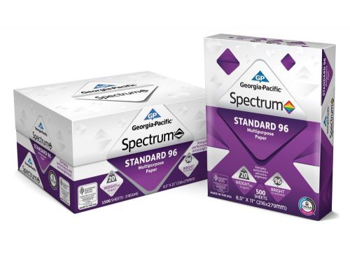 GP Spectrum® Standard 96 Multipurpose Paper, 8.5 x 11 Inches, 3-Ream (1500 S...