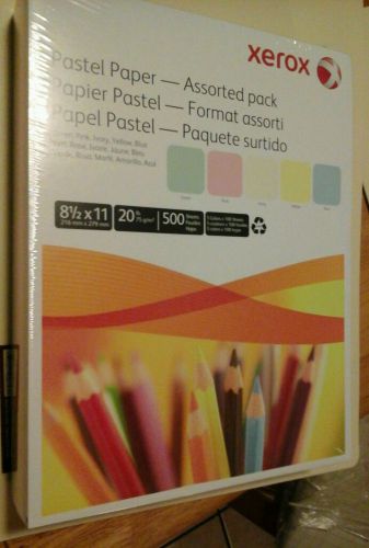 Xerox pastel paper 3R11521 assorted color&#039;s