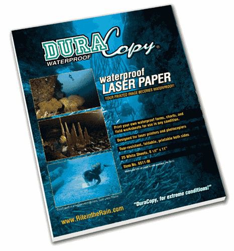 DuraCopy Copier/Laser Paper 25 White Sheets 8 1/2&#034; x 11&#034; - #6511-M