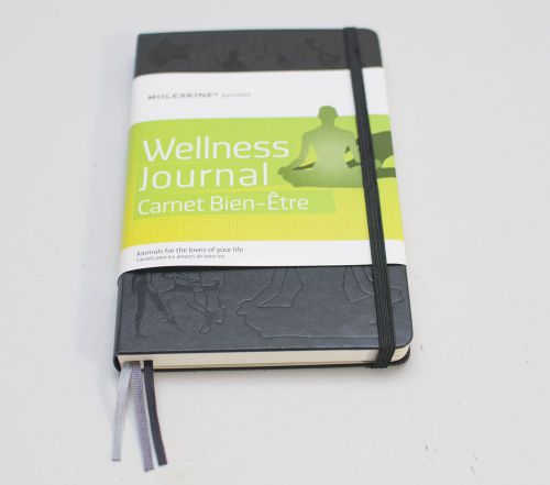 Moleskine passion journal - wellness, large, hard cover, 5&#034; x 8-1/4&#034; for sale