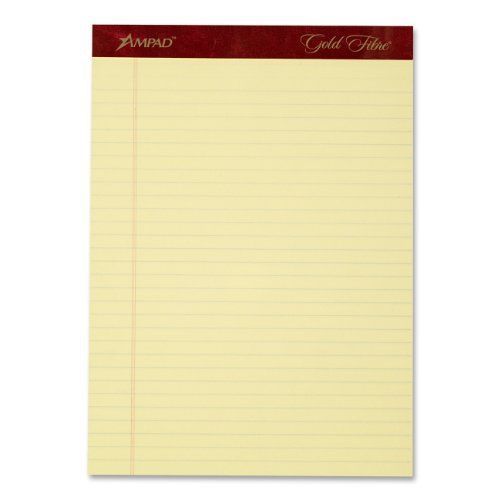 Ampad gold fibre premium legal/wide-ruled writing pad - 50 sheet - 20 (amp20032) for sale