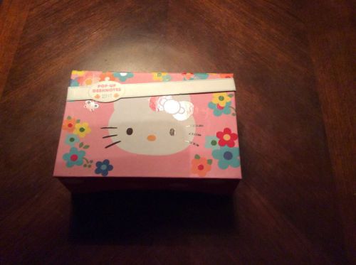 Hello Kitty Pop Up Desk Notes flowers 125 Notes