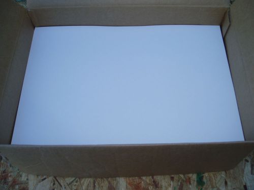 90 sheets 11x17 80 lb weight text, white opaque Matte / Matte Teslin