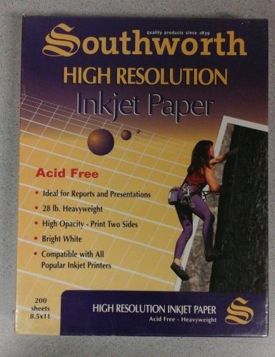 SOUTHWORTH W316C:         High Resolution Inkjet Paper