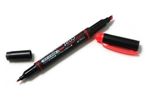 Tombow Double-Sided Highlighter Red WA-TC 94(Japan Import)