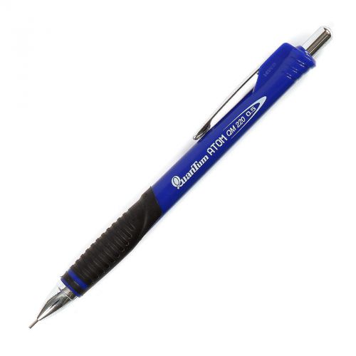 Automatic clutch / mechanical pencil 0.5 mm quantum atom qm-220 - blue for sale