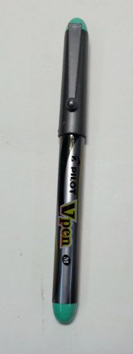 1 pcs PILOT Vpen Medium point fountain pen(green ink)