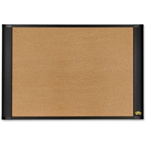 Sticky Cork Board, 48x36, Frame Color Graphite