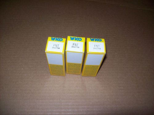 NOS  PROJECTOR BULB/LAMP WICO (3) FNT 24 V 275 W