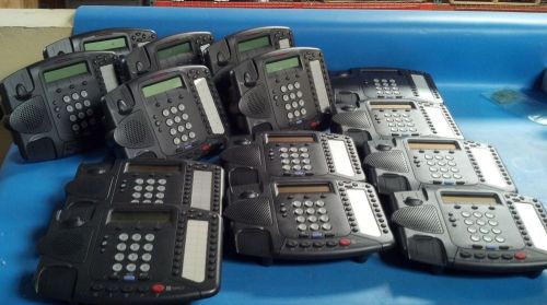 3Com Aspect 3C10402A Business Phone Lot of 14 w/ 13 stands