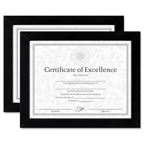 Dax linen insert certificate mahogany frame - 14&#034; x 11&#034; frame - 11&#034; x (n15832) for sale
