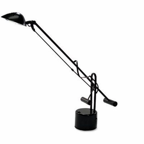 Ledu Counter-Balanced Halogen Desk Lamp, Black, 18 Inches Reach (LEDL9075)