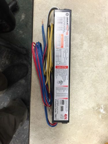 Ge 78627 ge432max-n/ultra instant start 120/277v ballast for (4) f32t8 f36t8 for sale