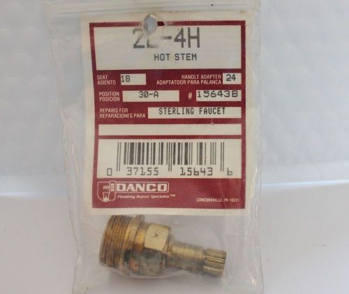 Faucet Valve Stem by Danco Replacement Part for Sterling 2L-4H Hot