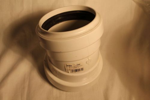 4 inch gasketed sewer coupling 22.5 degrees - PVC NEW from Lowes FREE SHIPPING