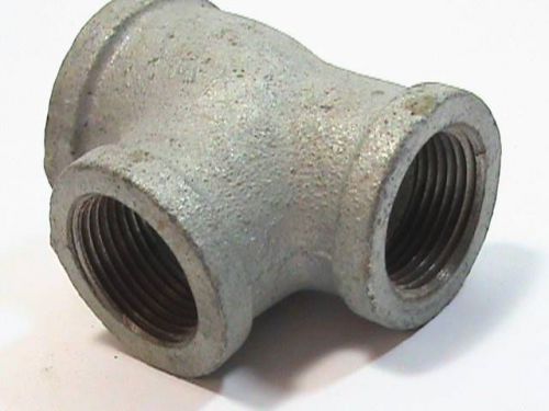 2 ea Grinnell 1-1/4&#034; x 1&#034; x 1&#034; 150# ASTM 197 Reducing Tee ANSI B16.3 Galvanized
